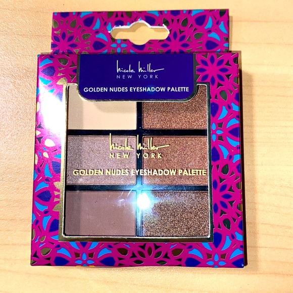 Nicole Miller Makeup Nicole Miller Golden Nudes Eyeshadow Pallet